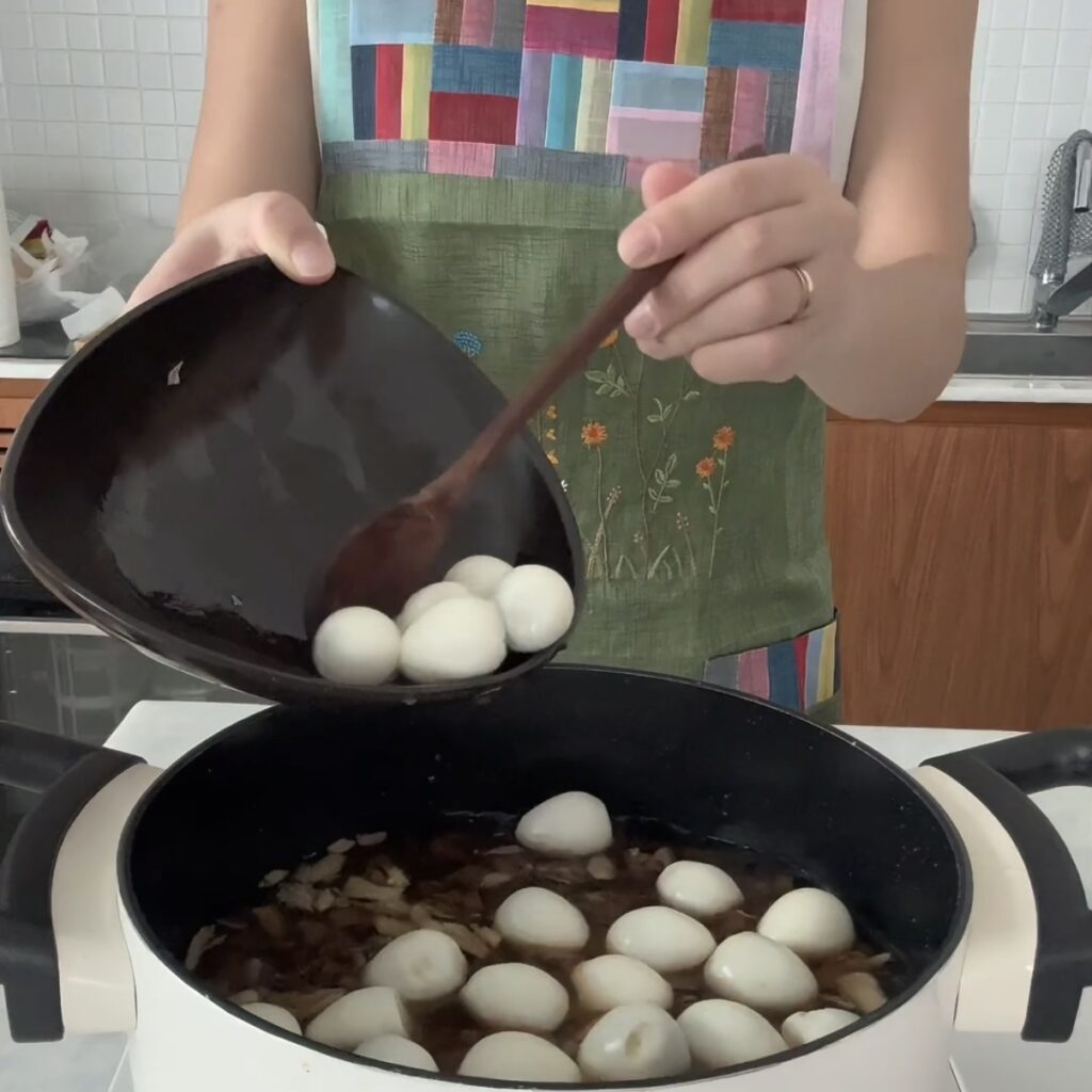 Korean Braised Beef (Ground Beef) and Quail Eggs screenshot