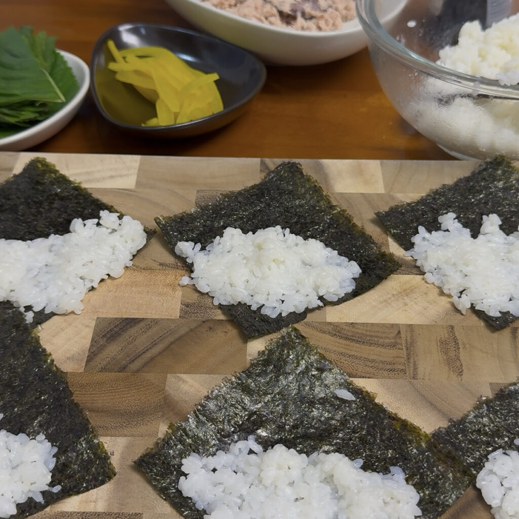 Mini Tuna Kimbap Recipe (Korean Bite-Size Rolls) Img 4199 1024x1024