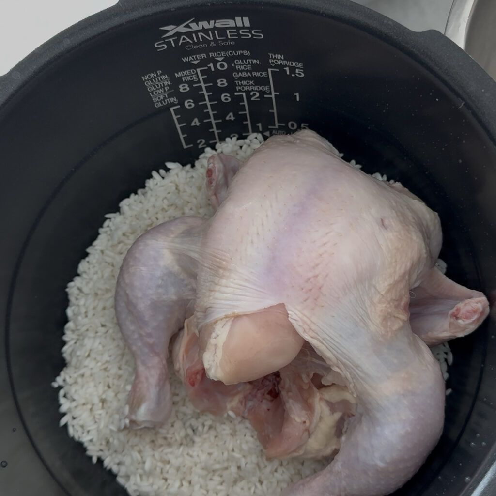 Rice Cooker Samgyetang (Korean Ginseng Chicken Soup) Img 5423 1024x1024