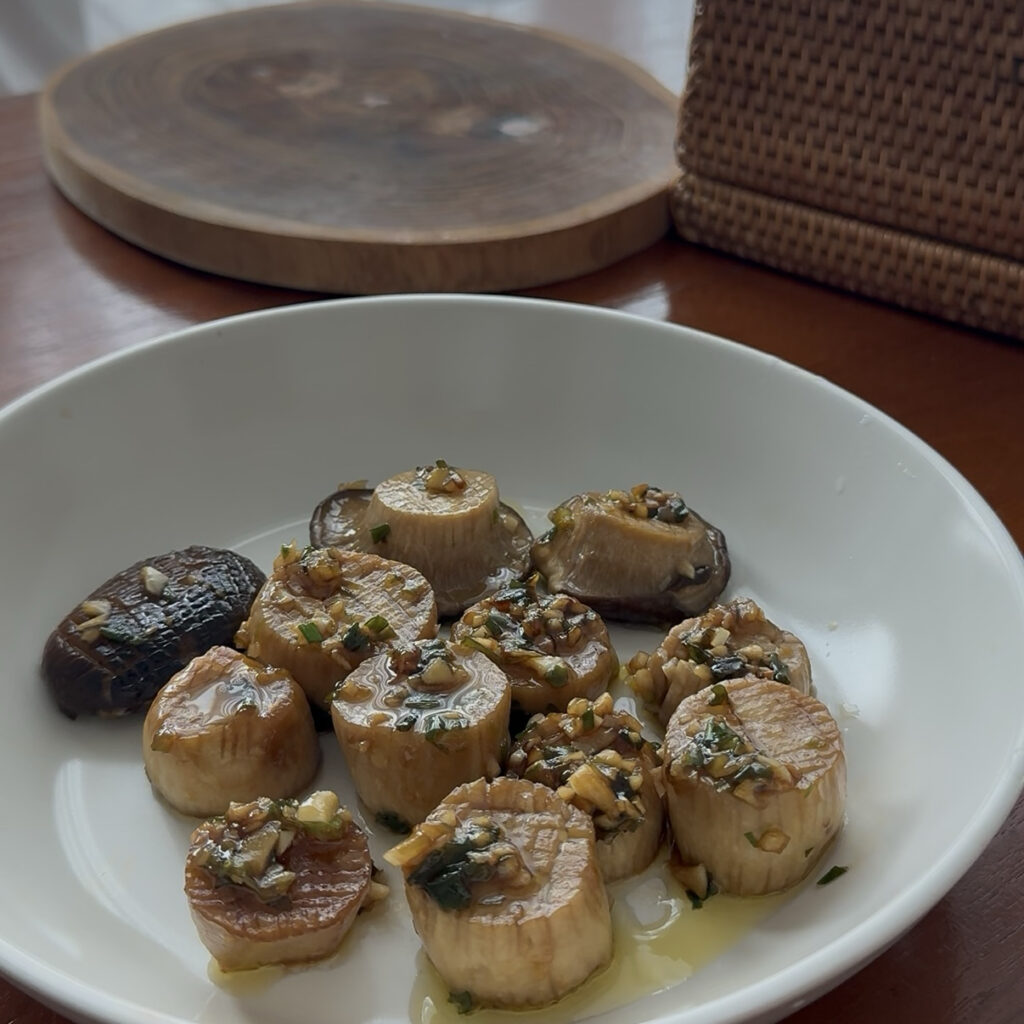 Korean Garlic Butter King Oyster Mushrooms Recipe Img 5501 1 1024x1024