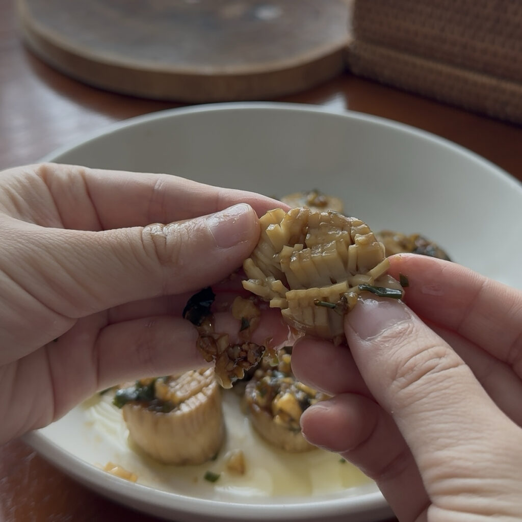 Korean Garlic Butter King Oyster Mushrooms Recipe Img 5502 1024x1024