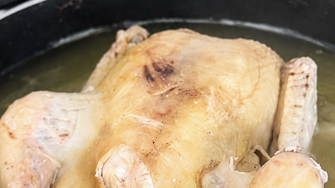 Easy Samgyetang Recipe (Korean Ginseng Chicken Soup)