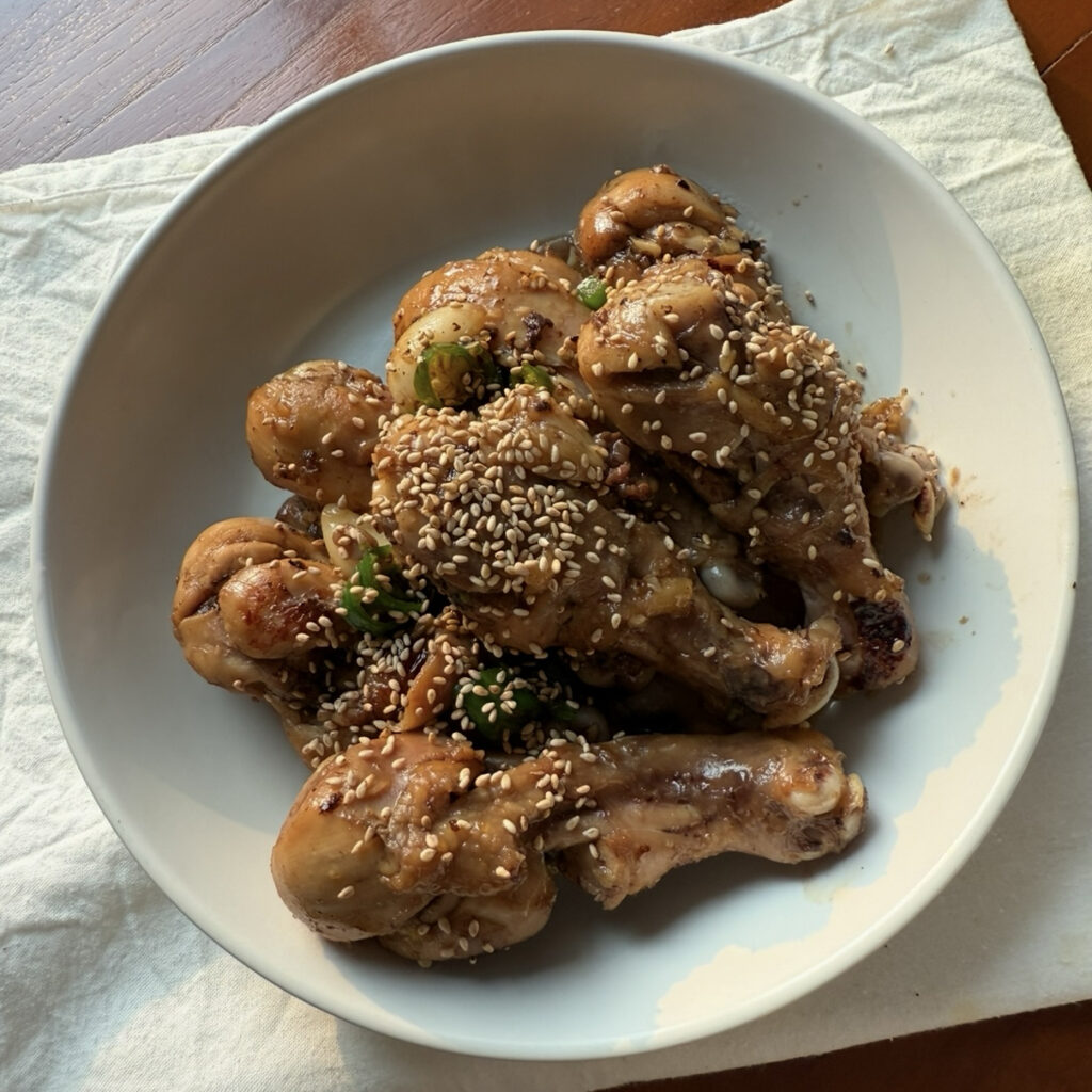 Korean Soy Sauce Braised Chicken