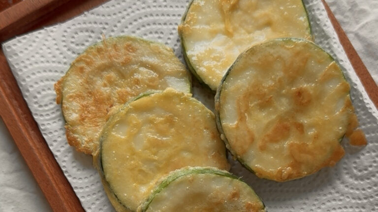 Easy Korean Zucchini Pancake (Hobakjeon) Recipe