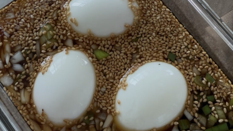 Easy Korean Soy-Marinated Eggs (Gyeran Jang)